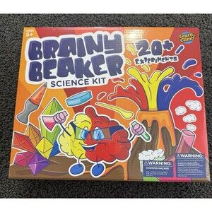 20+Science Experiments for Kids Brainy Beaker Science Kit Gift Set Homeschool